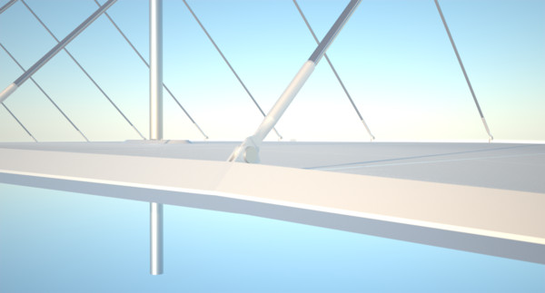 rhino designer suspension bridge - Futuristic Suspension Brige V001 by Deresolution